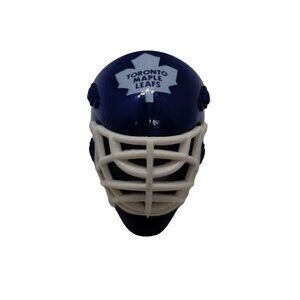 Franklin NHL Toronto Maple Leafs Collectible Plastic 2 inch Mini Goalie Helmet